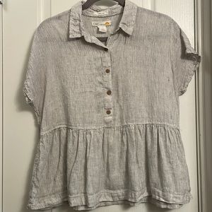 C&C California Linen Blouse